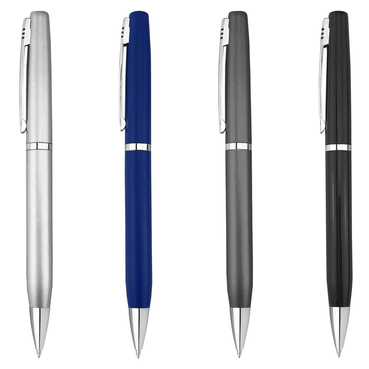 elevate metal pens with coloured barrel styles