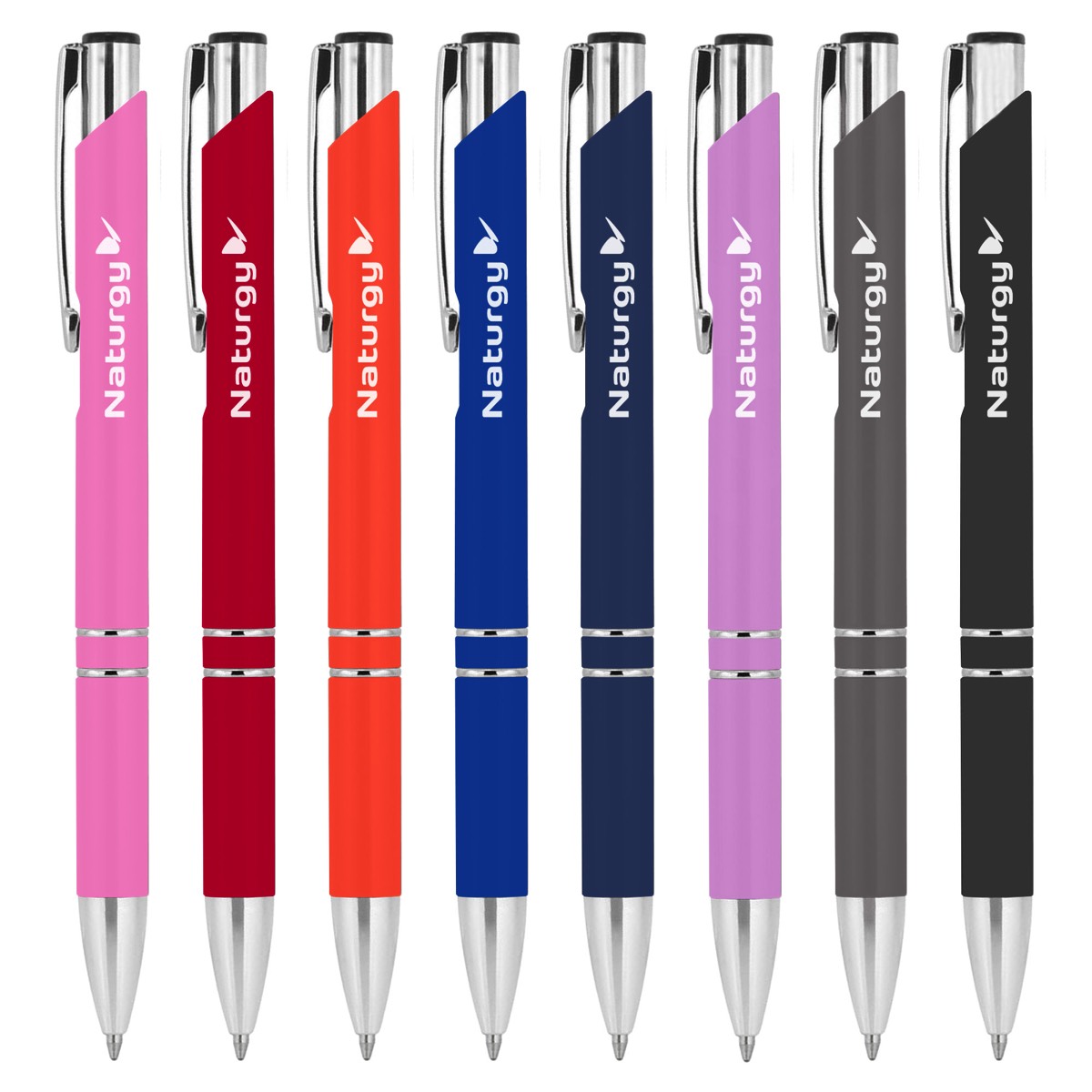elevate metal pens with printed brand