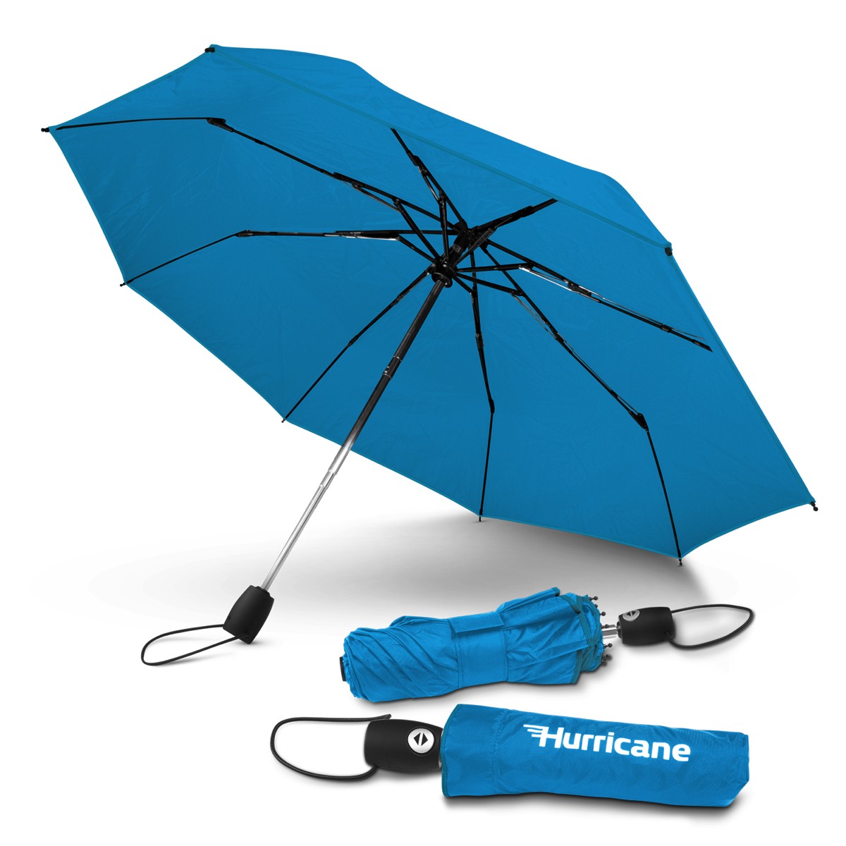 elevate colourful compact umbrella with carry sleeve